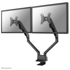 Neomounts FPMA-D750DBLACK2 Support d'écran à fixer 10-32" - ressort à gaz - Topfix - arrêt 180°
