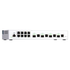 QNAP QSW-M408-4C commutateur réseau Géré L2 Gigabit Ethernet (10 100 1000) Blanc