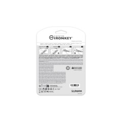 Kingston Technology IronKey Keypad 200C USB-C de 256 Go, FIPS 140-3 niveau 3 AES-256
