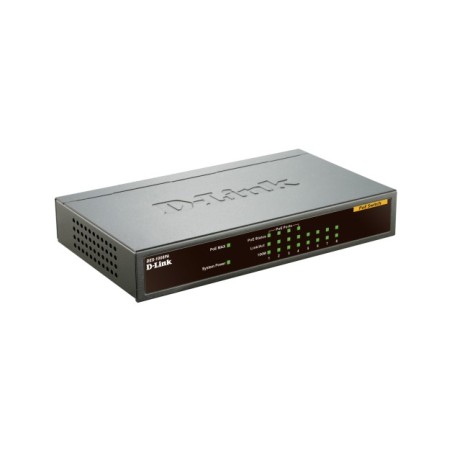 D-Link DES-1008PA commutateur réseau Non-géré Fast Ethernet (10/100) Connexion Ethernet, supportant l'alimentation via ce port