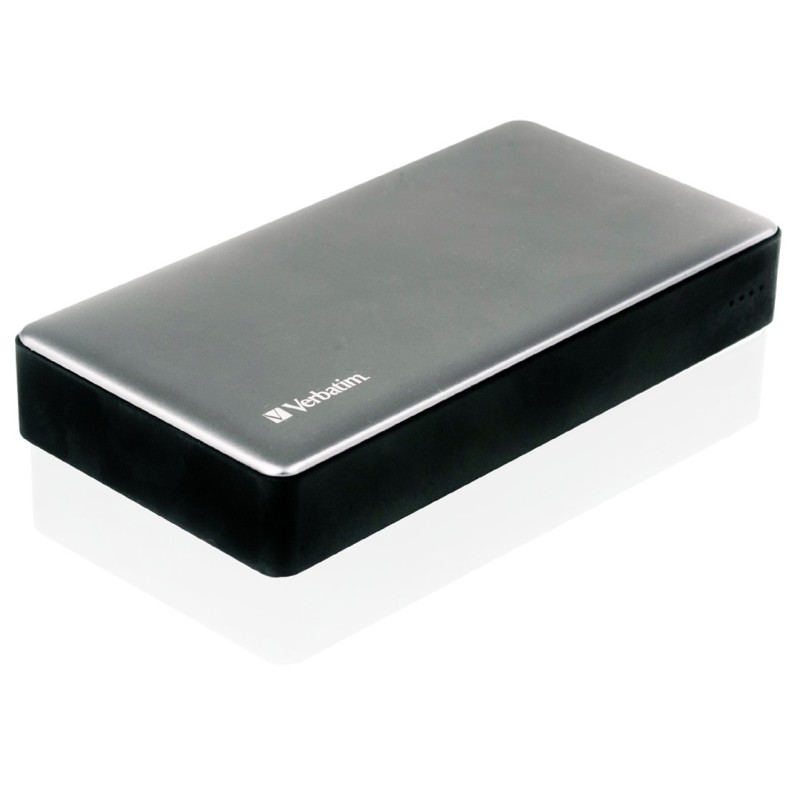 Verbatim 49577 banque d'alimentation électrique 20000 mAh Argent Verbatim 49577 banque d'alimentation électrique 20000 mAh Argent