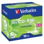 Verbatim CD-RW 12x 700 Mo 10 pièce(s)