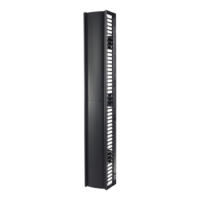 APC Gestionnaire de câbles vertical Valueline pour racks à 2 et 4 montants, 84" (H) x 12" (l), un seul côté avec porte
