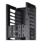 APC Gestionnaire de câbles vertical Valueline pour racks à 2 et 4 montants, 84" (H) x 12" (l), un seul côté avec porte