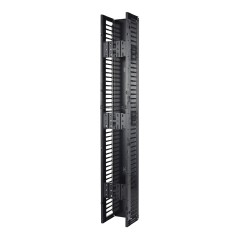 APC Gestionnaire de câbles vertical Valueline pour racks à 2 et 4 montants, 84" (H) x 12" (l), un seul côté avec porte