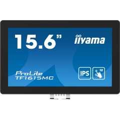 iiyama ProLite TF1615MC-B1 écran plat de PC 39,6 cm (15.6") 1920 x 1080 pixels Full HD Écran tactile Noir