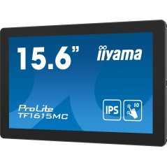 iiyama ProLite TF1615MC-B1 écran plat de PC 39,6 cm (15.6") 1920 x 1080 pixels Full HD Écran tactile Noir