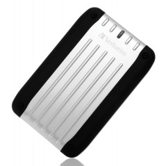 Verbatim Traveller USB 3.0 1TB disque dur externe 1 To 5400 tr min 2.5" Micro-USB B 3.2 Gen 1 (3.1 Gen 1) Noir, Argent