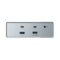 Targus HDG215-EUZ station d'accueil USB 3.2 Gen 2 (3.1 Gen 2) Type-C Argent Targus HDG215-EUZ station d'accueil USB 3.2 Gen 2 (3.1 Gen 2) Type-C Argent