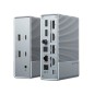 Targus HDG215-EUZ station d'accueil USB 3.2 Gen 2 (3.1 Gen 2) Type-C Argent Targus HDG215-EUZ station d'accueil USB 3.2 Gen 2 (3.1 Gen 2) Type-C Argent
