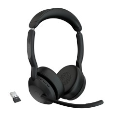 Jabra Evolve2 55 Casque Sans fil Arceau Bureau Centre d'appels USB Type-C Bluetooth Socle de chargement