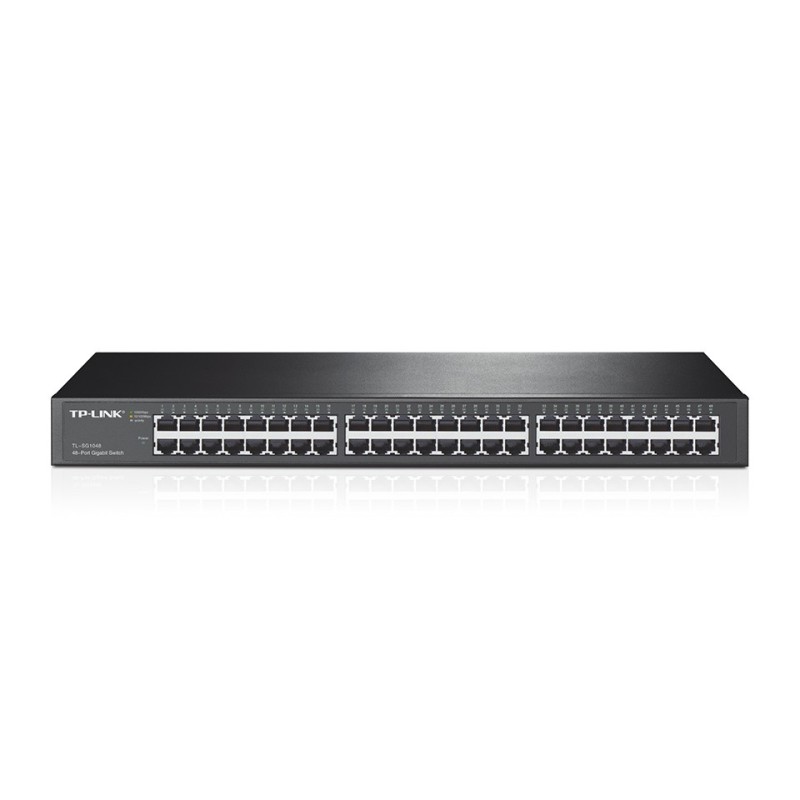 TP-Link TL-SG1048 Non-géré Gigabit Ethernet (10/100/1000) 1U Noir TP-Link TL-SG1048 Non-géré Gigabit Ethernet (10/100/1000) 1U Noir