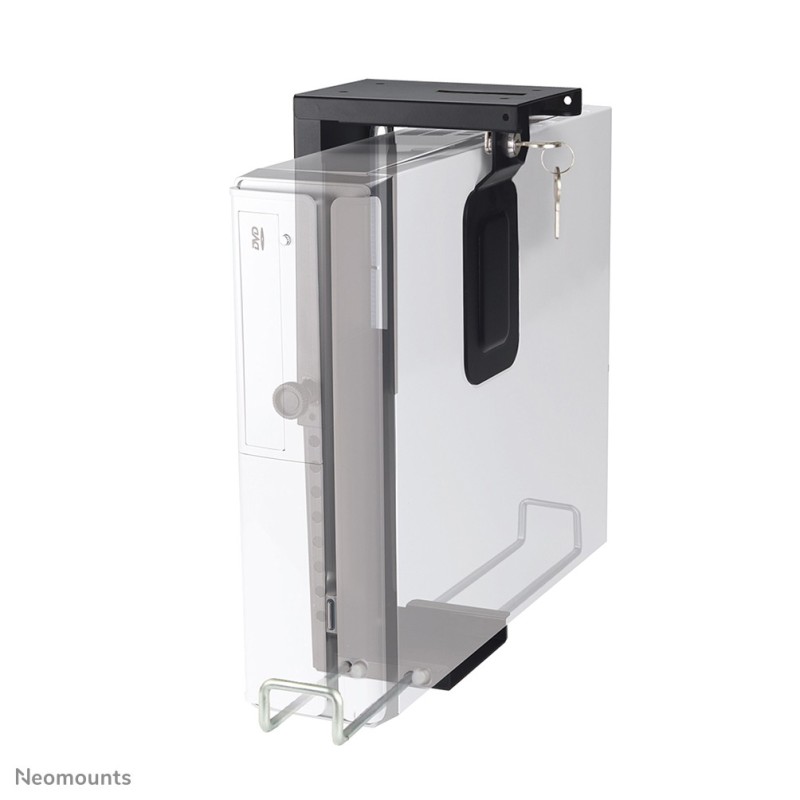Neomounts CPU-D075BLACK/LK Support pour ordinateur - verrouillable - max 10 kg - universel Neomounts CPU-D075BLACK/LK Support pour ordinateur - verrouillable - max 10 kg - universel