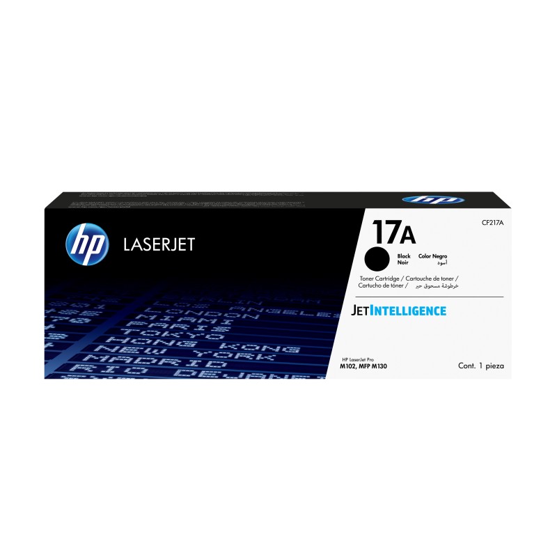 HP 17A Toner LaserJet noir authentique HP 17A Toner LaserJet noir authentique