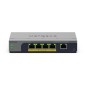 NETGEAR GS105EPP Non-géré Gigabit Ethernet (10/100/1000) Connexion Ethernet, supportant l'alimentation via ce port (PoE) NETGEAR GS105EPP Non-géré Gigabit Ethernet (10/100/1000) Connexion Ethernet, supportant l'alimentation via ce port (PoE)