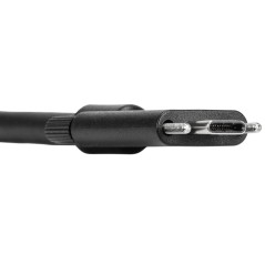 Targus ACC1122GLX câble USB USB 3.2 Gen 1 (3.1 Gen 1) 1,8 m USB C Noir