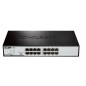 D-Link DGS-1016D/E commutateur réseau Non-géré Noir, Métallique