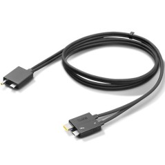 Lenovo 4X90U90621 câble USB 1,5 m USB C USB C Lightning Noir