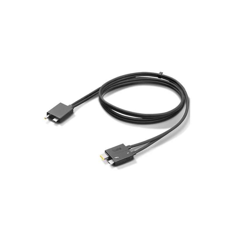 Lenovo 4X90U90621 câble USB 1,5 m USB C USB C/Lightning Noir