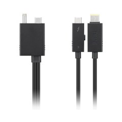 Lenovo 4X90U90621 câble USB 1,5 m USB C USB C/Lightning Noir