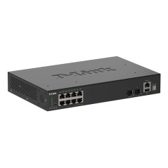 D-Link DGS-1530-10 Géré L2 Gigabit Ethernet (10 100 1000) Noir