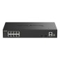 D-Link DGS-1530-10 Géré L2 Gigabit Ethernet (10/100/1000) Noir D-Link DGS-1530-10 Géré L2 Gigabit Ethernet (10/100/1000) Noir