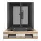 APC Coffret NetShelter SX 12U, pour armoire en rack serveur 600 x 1 070 mm, avec panneaux latéraux noirs, emballage antichoc APC Coffret NetShelter SX 12U, pour armoire en rack serveur 600 x 1 070 mm, avec panneaux latéraux noirs, emballage antichoc