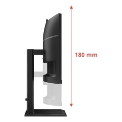 AOC CU34E4CW 75 écran plat de PC 86,4 cm (34") 3440 x 1440 pixels Noir
