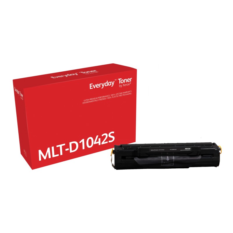 Toner Noir Everyday™ de Xerox compatible avec Samsung MLT-D1042S, Capacité standard Toner Noir Everyday™ de Xerox compatible avec Samsung MLT-D1042S, Capacité standard
