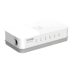 D-Link ES-1005C/E Non-géré Fast Ethernet (10/100) Bureau Blanc