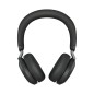 Jabra Evolve2 75 Casque Avec fil &sans fil Arceau Appels/Musique USB Type-C Bluetooth Socle de chargement Noir