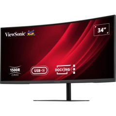 Viewsonic VG3419C-2 écran plat de PC 86,4 cm (34") 3440 x 1440 pixels UltraWide Quad HD LED Noir