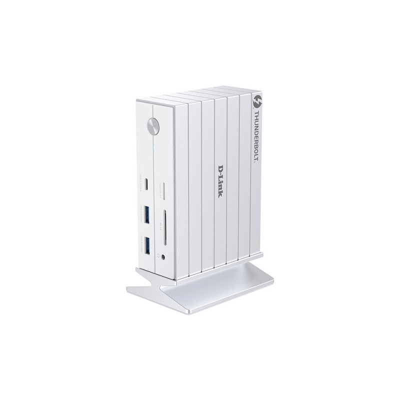 D-Link DUF-E01/E station d'accueil Avec fil Thunderbolt 4 Blanc