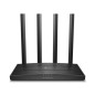 TP-Link Archer C6 routeur sans fil Fast Ethernet Bi-bande (2,4 GHz / 5 GHz) Blanc TP-Link Archer C6 routeur sans fil Fast Ethernet Bi-bande (2,4 GHz / 5 GHz) Blanc