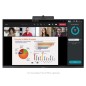 Sharp PN-L862B tableau blanc interactif 2,18 m (86") 3840 x 2160 pixels Écran tactile Noir
