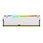 Kingston Technology FURY Beast 32GB 6000MT/s DDR5 CL36 DIMM (Kits de 2) White RGB EXPO