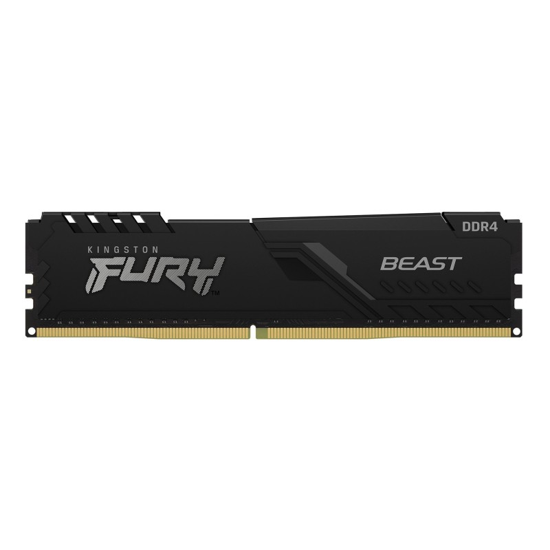 Kingston Technology FURY Beast 16Go 3200MT/s DDR4 CL16 DIMM 1Gx8 Black Kingston Technology FURY Beast 16Go 3200MT/s DDR4 CL16 DIMM 1Gx8 Black