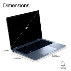 HP EliteBook X Flip G2i 14 inch Notebook Next Gen AI PC Wolf Pro Security Edition Copilot+ PC Intel Core Ultra 7 356H Hybride