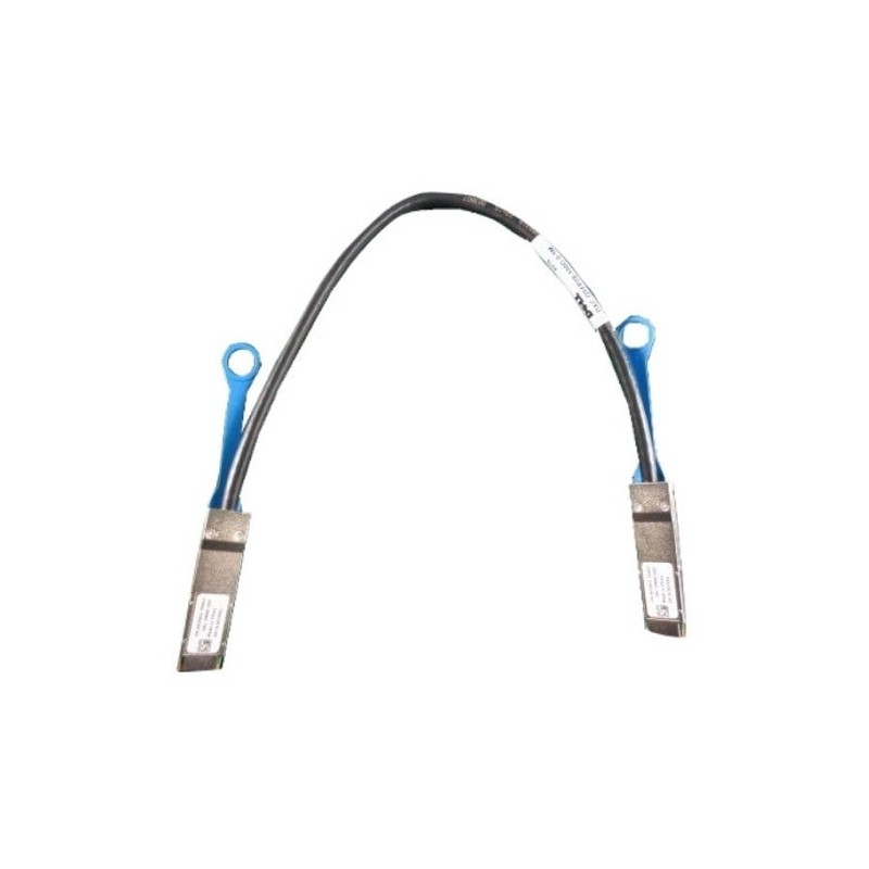 DELL 470-ABPW câble InfiniBand et à fibres optiques 0,5 m QSFP28 Noir
