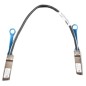 DELL 470-ABPW câble InfiniBand et à fibres optiques 0,5 m QSFP28 Noir