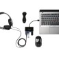 Kensington Hub 4 ports USB 3.0 UH4000 — Noir