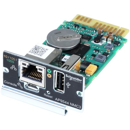APC Carte de communication SNMP WEB gamme Easy UPS monophasé compatible PowerChute