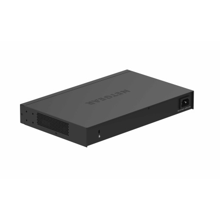 NETGEAR GS324P Non-géré Gigabit Ethernet (10/100/1000) Connexion Ethernet, supportant l'alimentation via ce port (PoE) 1U Noir
