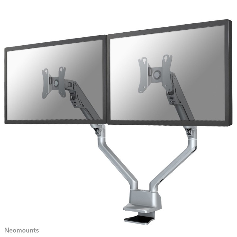 Neomounts FPMA-D750DSILVER Support d'écran à fixer 10-32" - ressort à gaz - Topfix