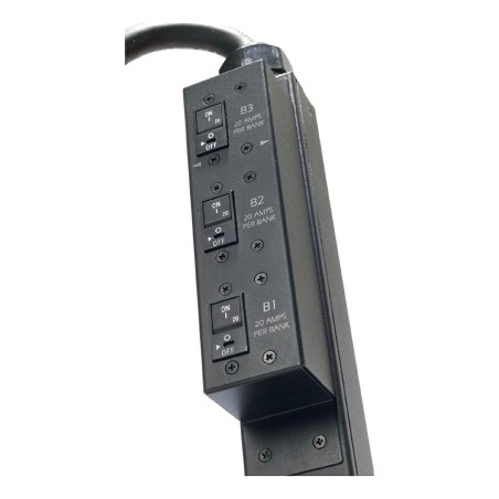 APC Rack PDU,Basic,Zero U,12.5kW unité de distribution d'énergie Noir