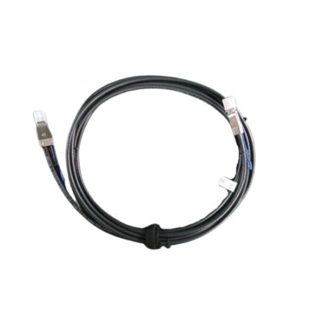 DELL 470-ABDR câble Serial Attached SCSI (SAS) 2 m 12 Gbit s Noir, Métallique
