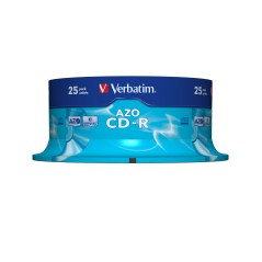 Verbatim CD-R AZO Crystal 700 Mo 52x 25 pièce(s)