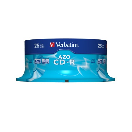 Verbatim CD-R AZO Crystal 700 Mo 52x 25 pièce(s)