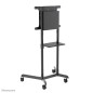 Neomounts NS-M1250BLACK Support au sol pour écran 37-70" - rotatif - étagère multimédia incluse