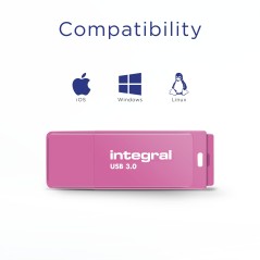 Integral INFD32GBNEONPK3.0 lecteur USB flash 32 Go 3.2 Gen 1 (3.1 Gen 1)